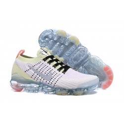 Zapato Nike Air VaporMax Flyknit 2019 - Blanco Verde