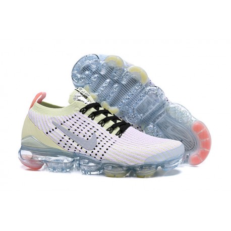 Zapato Nike Air VaporMax Flyknit 2019 - Blanco Verde