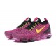 Zapato Nike Air VaporMax Flyknit 2019 - Rosa Amarillo