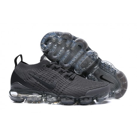 Zapato Nike Air VaporMax Flyknit 2019 - Negro Gris