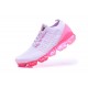 Zapato Nike Air VaporMax Flyknit 2019 - Blanco Rosa