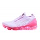 Zapato Nike Air VaporMax Flyknit 2019 - Blanco Rosa