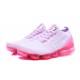 Zapato Nike Air VaporMax Flyknit 2019 - Blanco Rosa