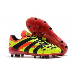 Zapatos de Fútbol adidas Predator Accelerator FG Amarillo Rojo Negro