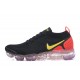 Zapatillas Nike Air Vapormax Flyknit 2.0 Negro Naranja