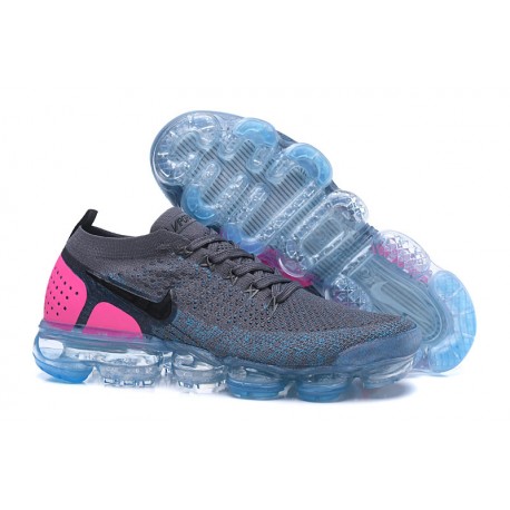 Nike Air Vapormax Flyknit 2 Zapatos - Gris Rosa