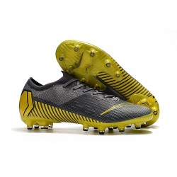 Nike Mercurial Vapor XII Elite AG-PRO Zapatillas Gris Amarillo