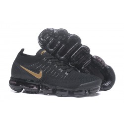 Nike Air Vapormax Flyknit 2 Zapatos - Negro Oro