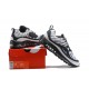 Zapatos Nuevo Nike Air Max 98 Hombres Negro Blanco