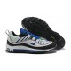 Zapatos Nuevo Nike Air Max 98 Hombres Negro Blanco Azul