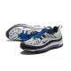 Zapatos Nuevo Nike Air Max 98 Hombres Negro Blanco Azul