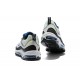 Zapatos Nuevo Nike Air Max 98 Hombres Negro Blanco Azul