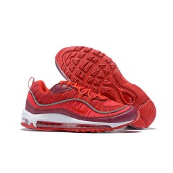 Zapatos Nuevo Nike Air Max 98 SE Hombres Rojo