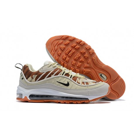 Nike Supreme x NikeLab Air Max 98 Zapatillas - Beige Camel