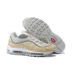 Nike Supreme x NikeLab Air Max 98 Zapatillas - Beige Gris