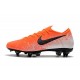 Bota Nike Mercurial Vapor 12 Elite FG - Naranja Negro