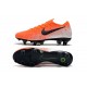 Bota Nike Mercurial Vapor 12 Elite FG - Naranja Negro