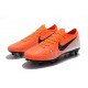 Bota Nike Mercurial Vapor 12 Elite FG - Naranja Negro