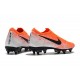 Bota Nike Mercurial Vapor 12 Elite FG - Naranja Negro