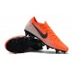 Bota Nike Mercurial Vapor 12 Elite FG - Naranja Negro