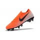 Bota Nike Mercurial Vapor 12 Elite FG - Naranja Negro