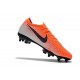 Bota Nike Mercurial Vapor 12 Elite FG - Naranja Negro