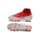 Zapatillas Nike Phantom Vsn Elite Df Fg Hombre Rojo Plata Blanco