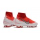 Zapatillas Nike Phantom Vsn Elite Df Fg Hombre Rojo Plata Blanco