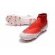 Zapatillas Nike Phantom Vsn Elite Df Fg Hombre Rojo Plata Blanco