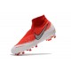 Zapatillas Nike Phantom Vsn Elite Df Fg Hombre Rojo Plata Blanco