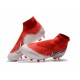 Zapatillas Nike Phantom Vsn Elite Df Fg Hombre Rojo Plata Blanco