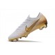 Bota Nike Mercurial Vapor 12 Elite FG - Blanco Oro