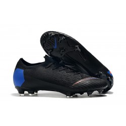 Bota Nike Mercurial Vapor 12 Elite FG - Negro Azul