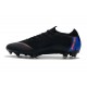 Bota Nike Mercurial Vapor 12 Elite FG - Negro Azul