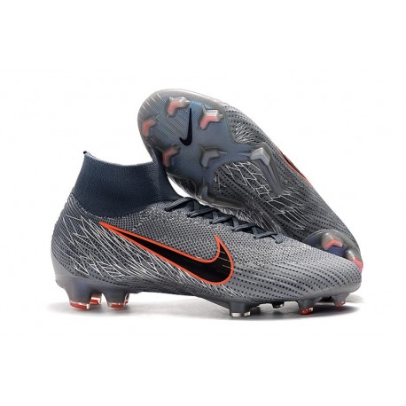 Bota Nuevo Nike Mercurial Superfly 6 Elite DF FG Gris Negro