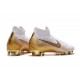 Bota Nuevo Nike Mercurial Superfly 6 Elite DF FG Oro Blanco