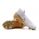 Bota Nuevo Nike Mercurial Superfly 6 Elite DF FG Oro Blanco