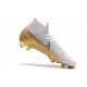 Bota Nuevo Nike Mercurial Superfly 6 Elite DF FG Oro Blanco