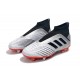 Zapatos de fútbol adidas Predator 19+ FG Plata Negro