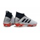 Zapatos de fútbol adidas Predator 19+ FG Plata Negro