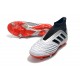Zapatos de fútbol adidas Predator 19+ FG Plata Negro