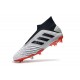 Zapatos de fútbol adidas Predator 19+ FG Plata Negro