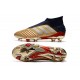 Zapatos de fútbol adidas Predator 19+ FG Oro Plata Rojo