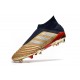 Zapatos de fútbol adidas Predator 19+ FG Oro Plata Rojo