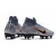 Nike Bota de Futbol Mercurial Superfly 6 Elite SG-Pro Gris Naranja