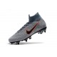 Nike Bota de Futbol Mercurial Superfly 6 Elite SG-Pro Gris Naranja