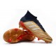 Botas de Futbol adidas Predator 19.1 FG Hombre Oro Plata Rojo