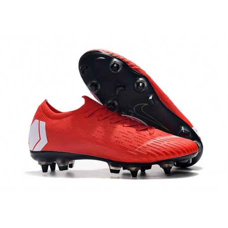 Nike Zapatillas Mercurial Vapor XII Elite Sg-Pro Rosso Blanco