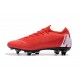 Nike Zapatillas Mercurial Vapor XII Elite Sg-Pro Rosso Blanco