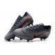 Nike Zapatillas Mercurial Vapor XII Elite Sg-Pro Gris Negro